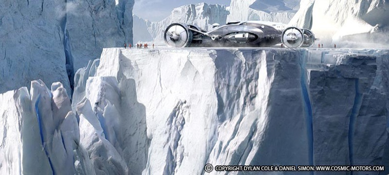 Illustration for article titled Tron 2 Vehicle Designer Daniel Simon Is an Intergalactic Hardware Visionary